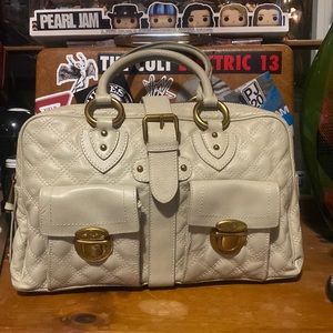 Marc Jacobs Quilted Venetian  Bag with Gold